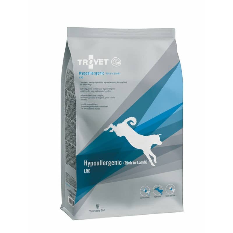 Trovet Hypoallergenic LRD veterinārā suņu barība alerģijām ar jēru 10 kg